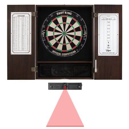 Steel Tip Cabinet and Bristle Dartboard A172671