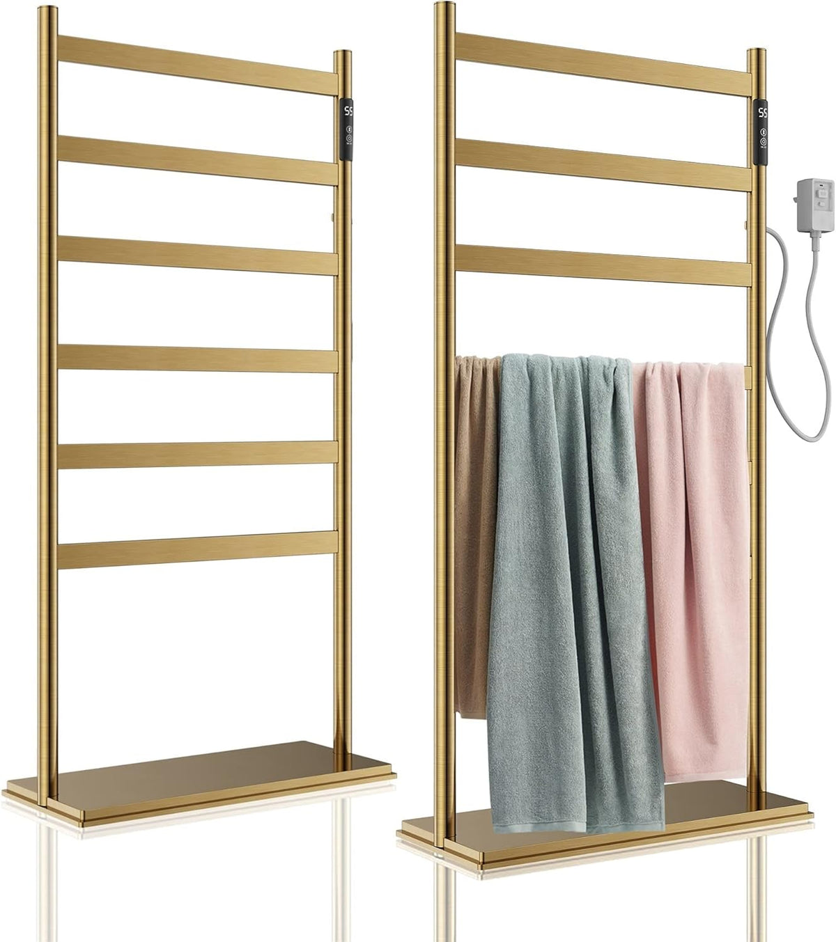 Heated Towel Warmer with Timer and Temperature Control U844