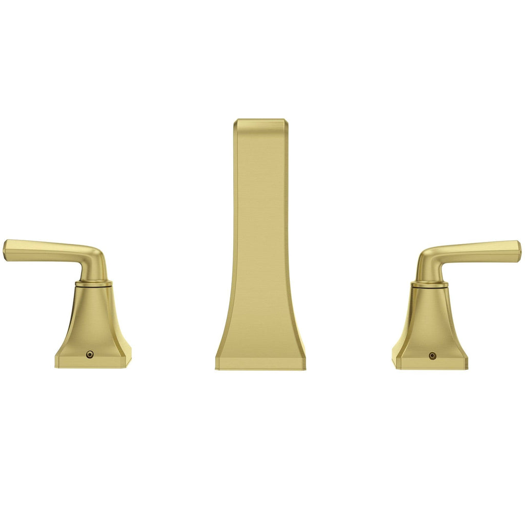 Polished Nickel Roman Tub Filler Faucet Double Handle C6997