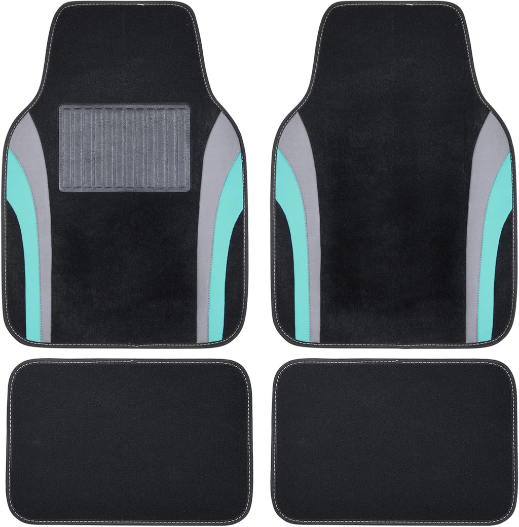 Colorful Universal Fit Car Floor Mats Set of 4 U373655