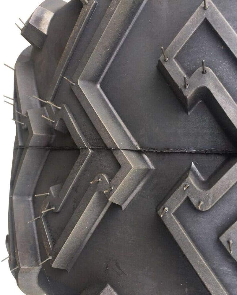 Set of 2 22X11-10 4 Ply Black Rubber Tires I100