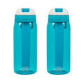 2-Pack 32 oz Tritan Plastic Water Bottle with Flexible Handle B165836
