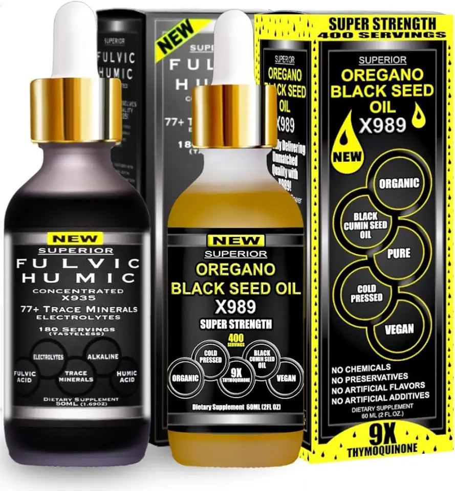 Oregano Oil with Black Seed Oil Liquid Drops E37173