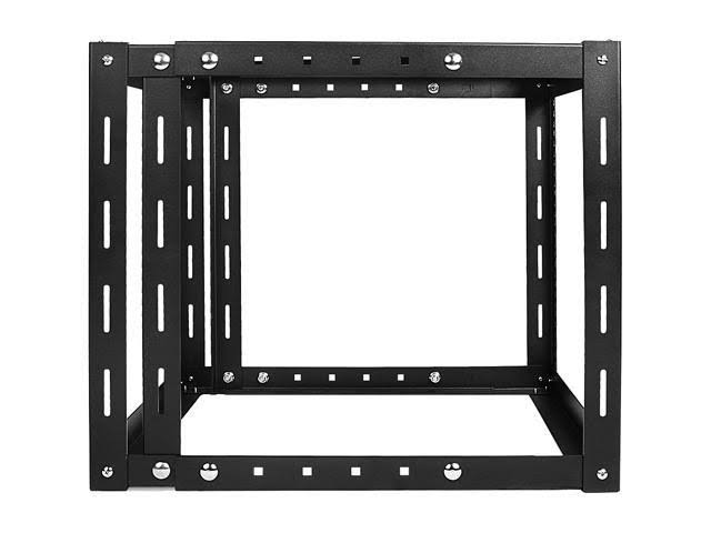 9U 800mm Adjustable Wallmount Server Cabinet with 2U Supporting Tray Q376
