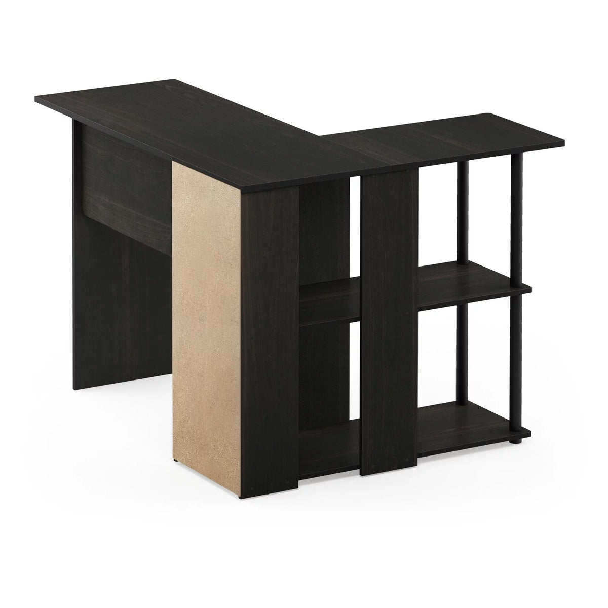L-Shape Desk with Bookshelf X2934