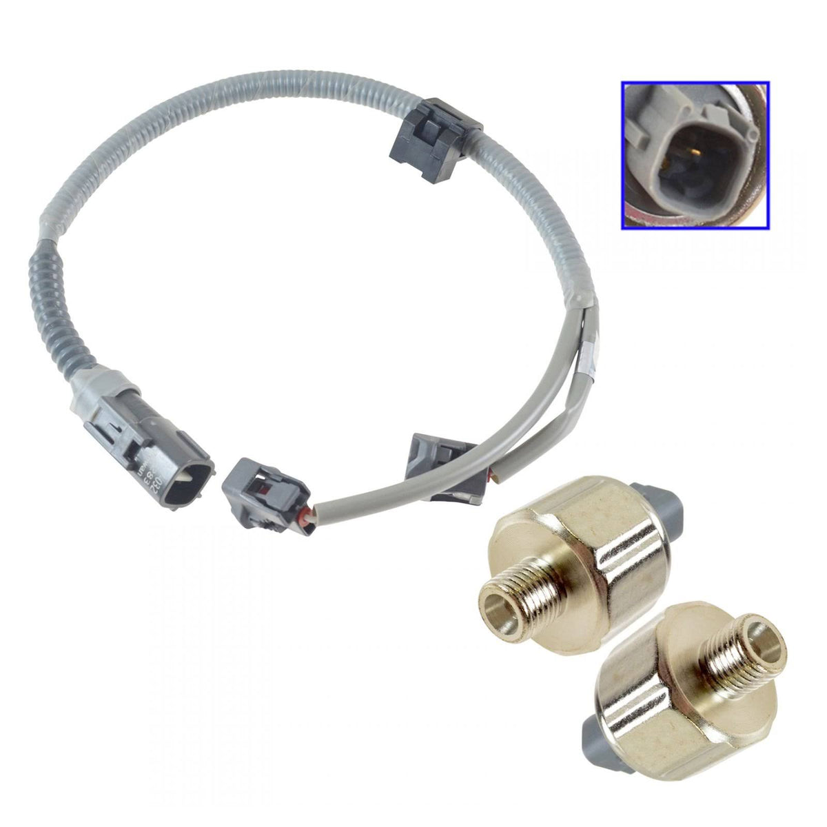 Knock Sensor Pair with Harness Kit Set P8235
