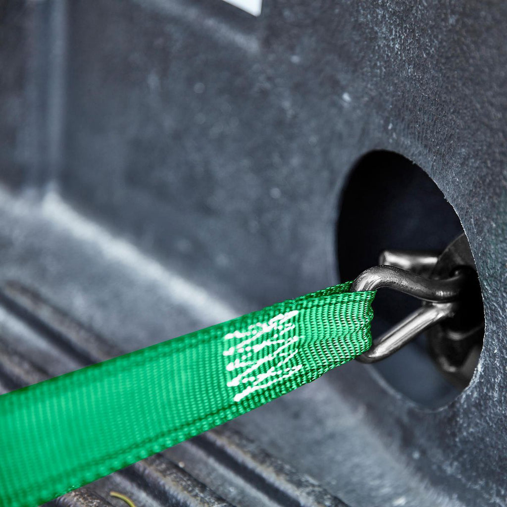 700 lb. Capacity 1-1/4 in. x 16 ft. Ratcheting Tie-Downs, 2-Pack Z5584