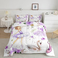 Pink Castle Comforter Set U389121