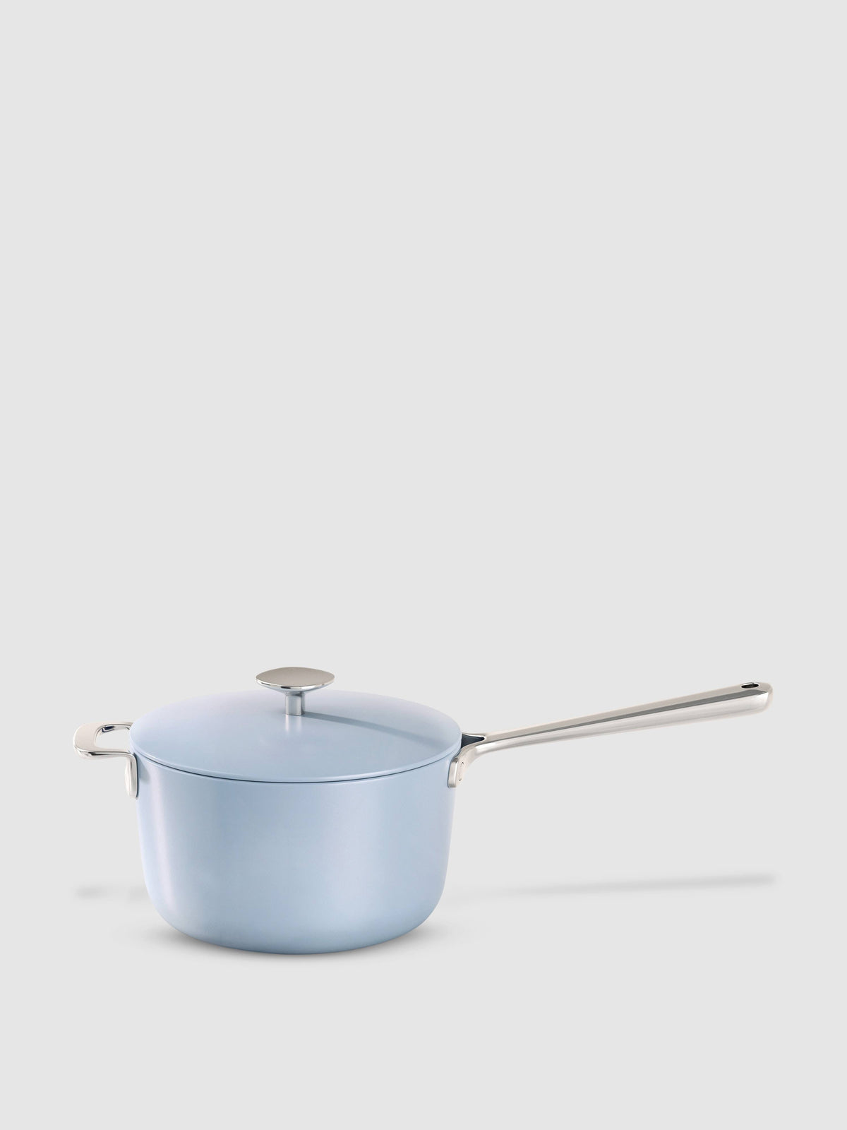 Light Blue Sauce Pan with Lid C53060