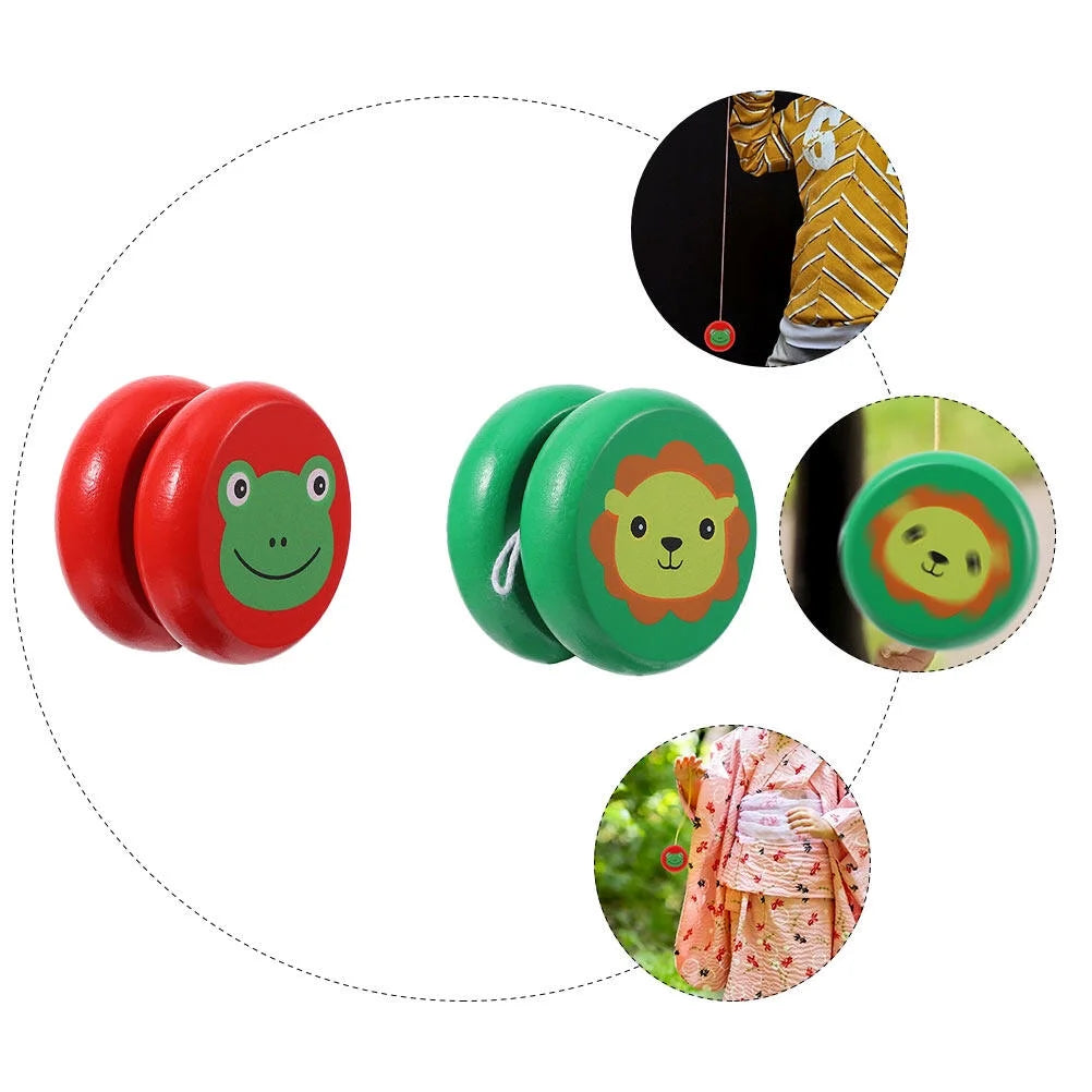Wooden Finger Yoyo Ball Toy Y40396