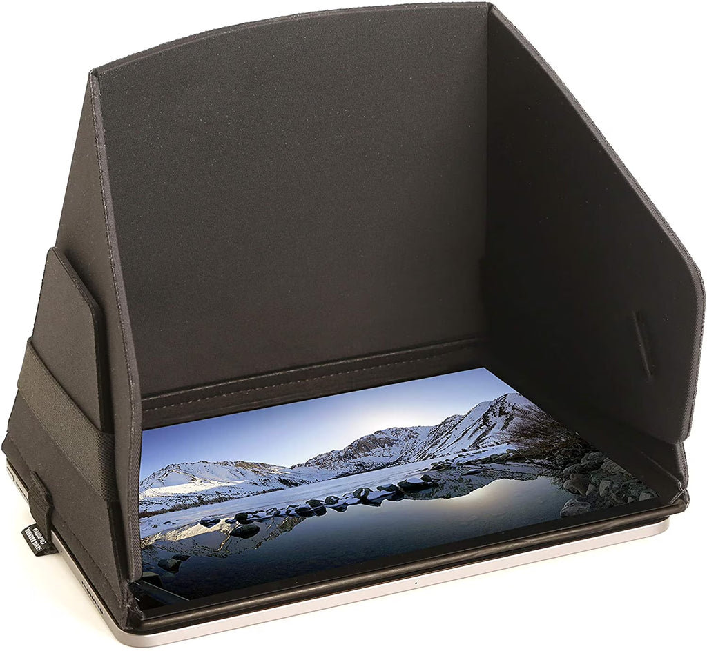 Collapsible Molded iPad 10.2" Sun Shade and Privacy Hood Z921