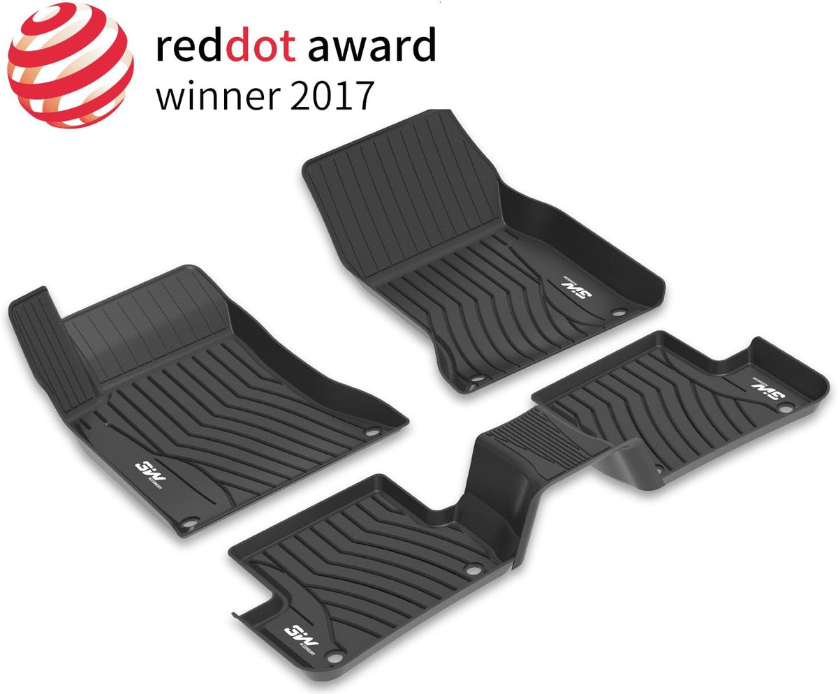 Black All Weather Heavy Duty Trunk Mat for Benz GLC Q460