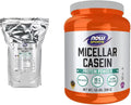 Unflavored Whey Protein Isolate and Micellar Casein Powder W25708