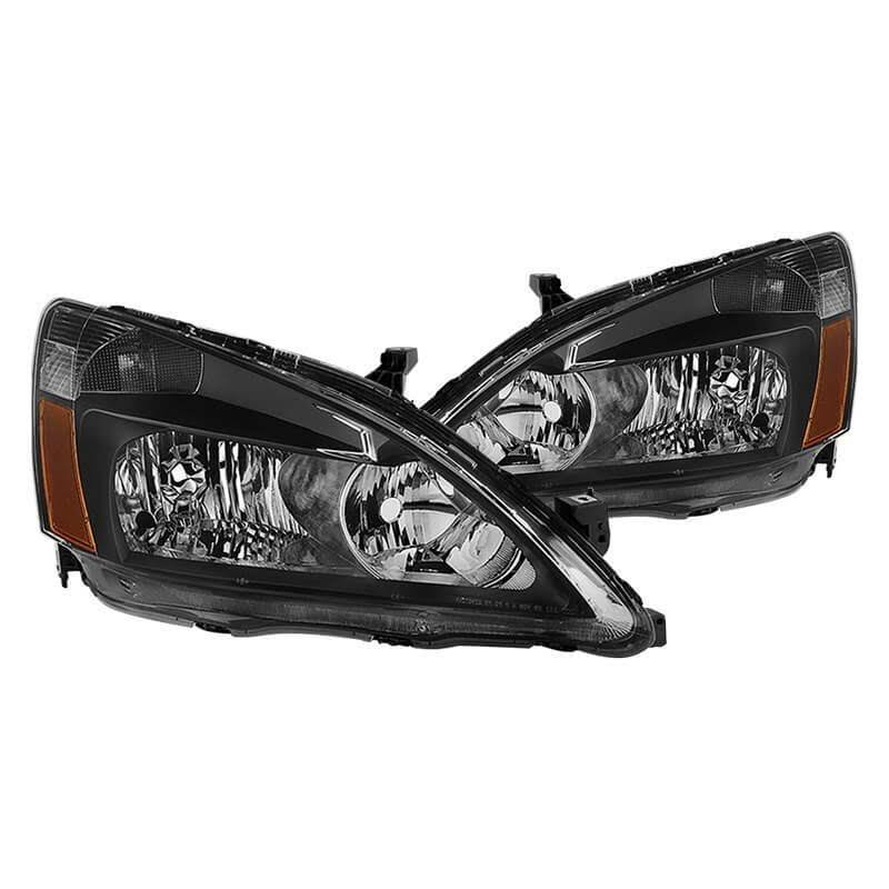 Amber Crystal Headlights for Honda Accord R3512