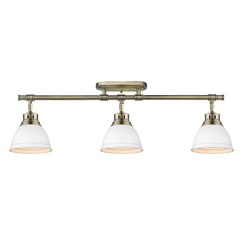 Matte Black Semi-Flush Track Light T430