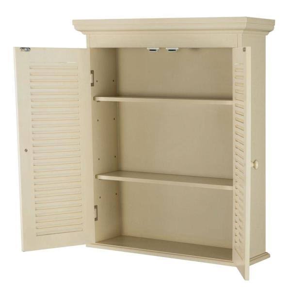 Antique White Wall Cabinet M609