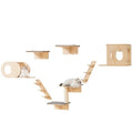 Wall Mounted Cat Shelves Set of 6 B1347