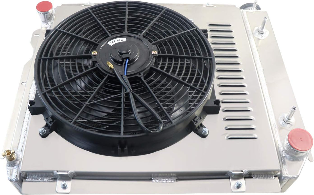 3 Row All Aluminum Radiator with Shroud Fan S1194