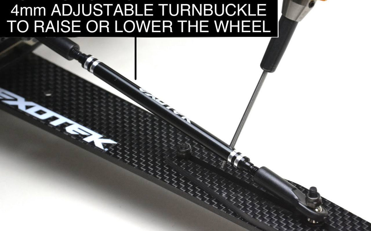 Carbon Fiber Adjustable Wheelie Bar Set W421