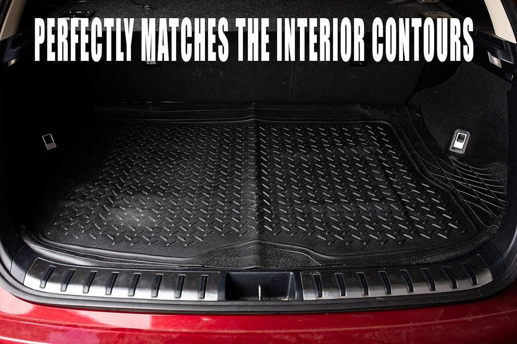 Black Rubber Trunk Mat 44'' x 54.3'' N585