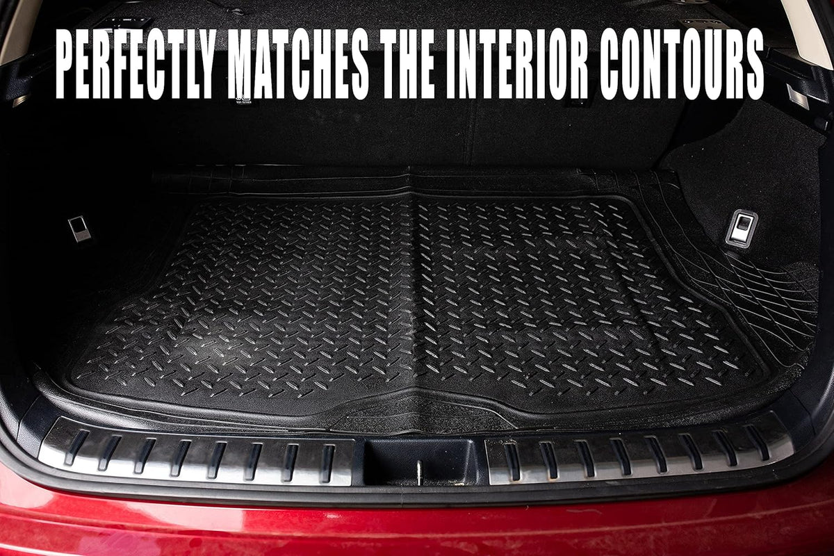 Black Rubber Trunk Mat 44'' x 54.3'' N585