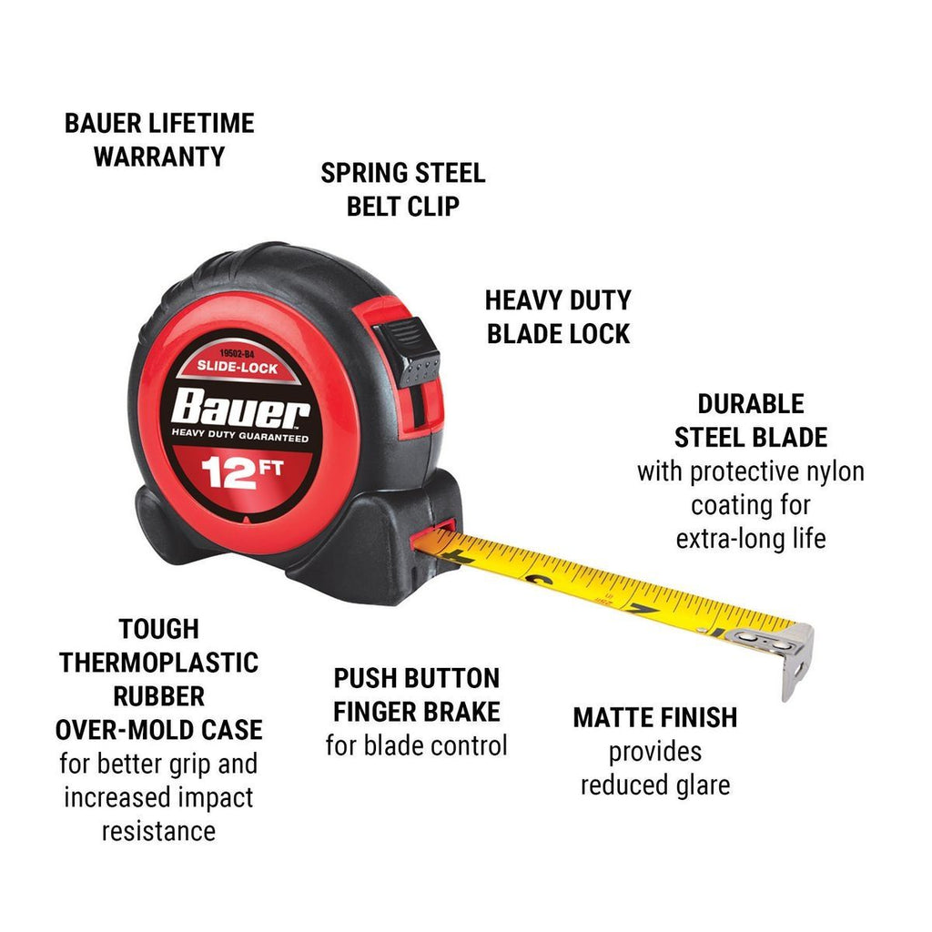12 ft. x 5/8 in. Tape Measure Q53628