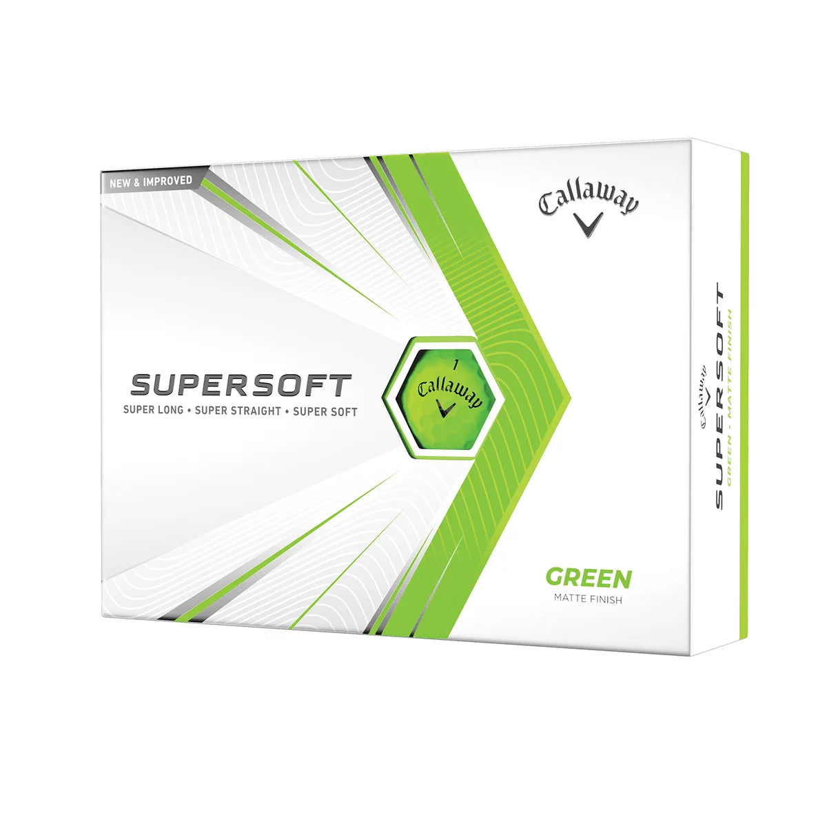 White 12 Pack Golf Balls T5833