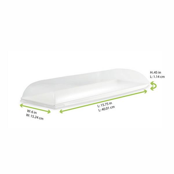 Rectangular Sugarcane Tray Pack of 100 T90165