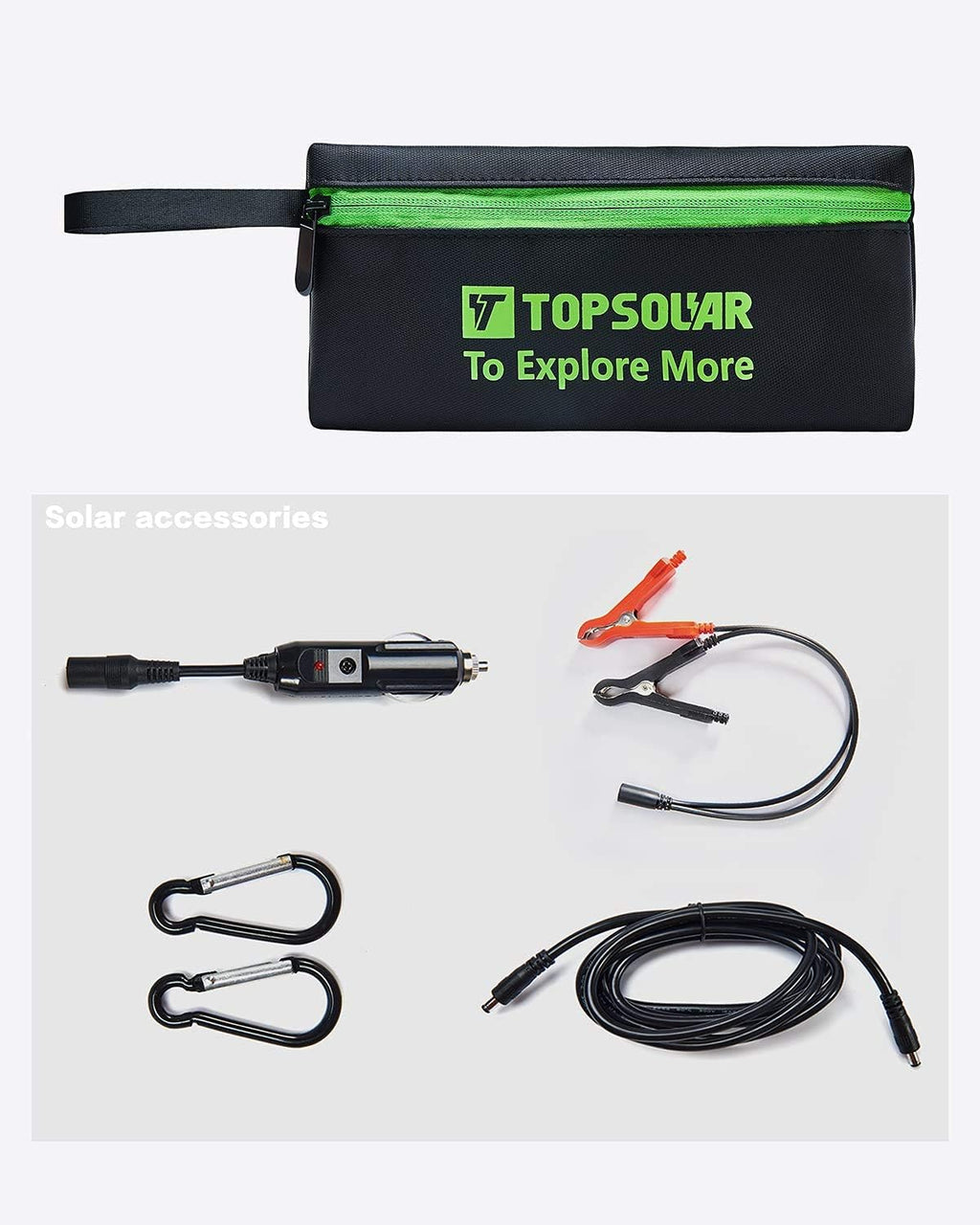 Foldable Solar Panel 30W Portable Battery Charger Kit P370