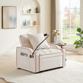 3-in-1 Convertible Pull Out Sleeper Chair Bed with Multi-Pockets M438580