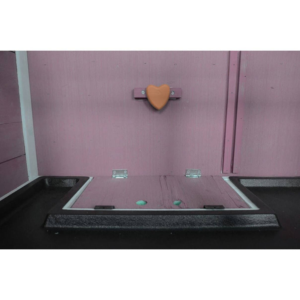 40x22 Wooden Rabbit Hutch Pet Cage Pink K448