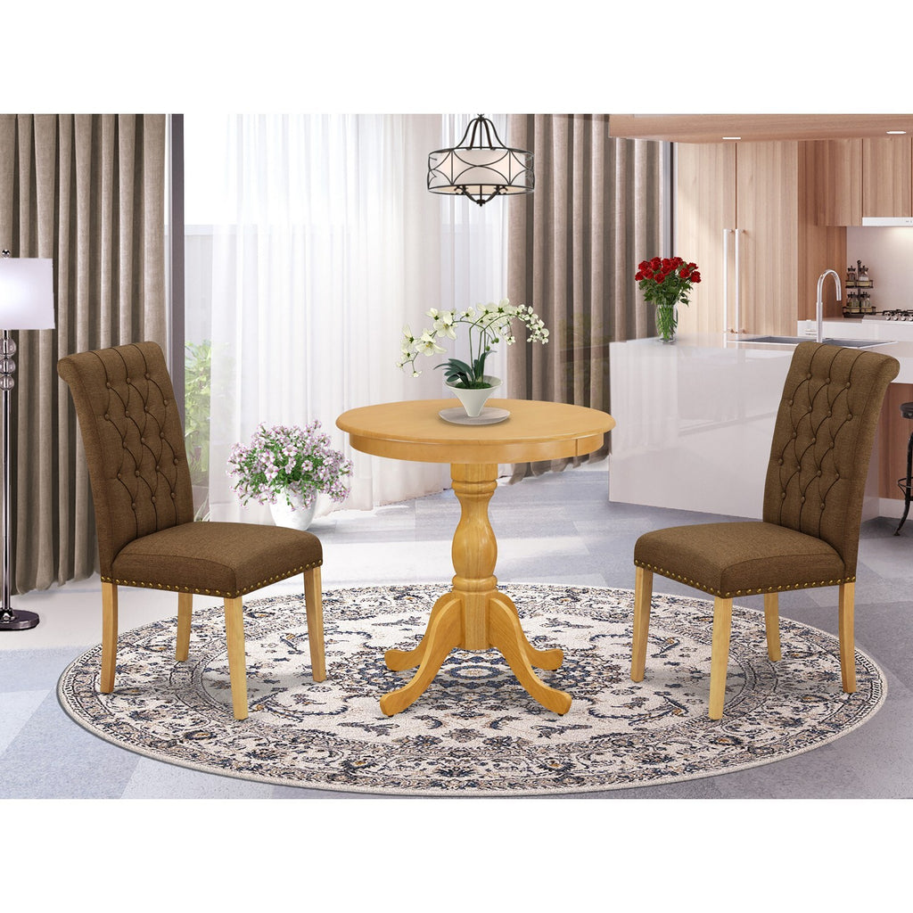 Oak 3-piece Wood Dining Room Set T421252