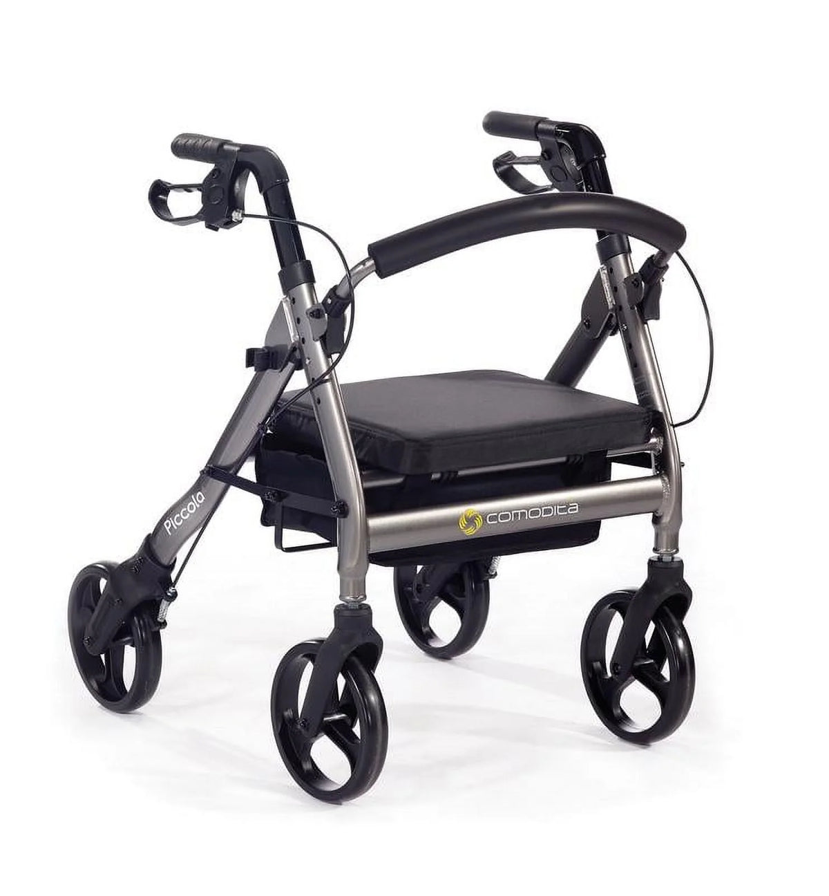 Heavy Duty Rollator Walker with 15 Wide Seat M75358