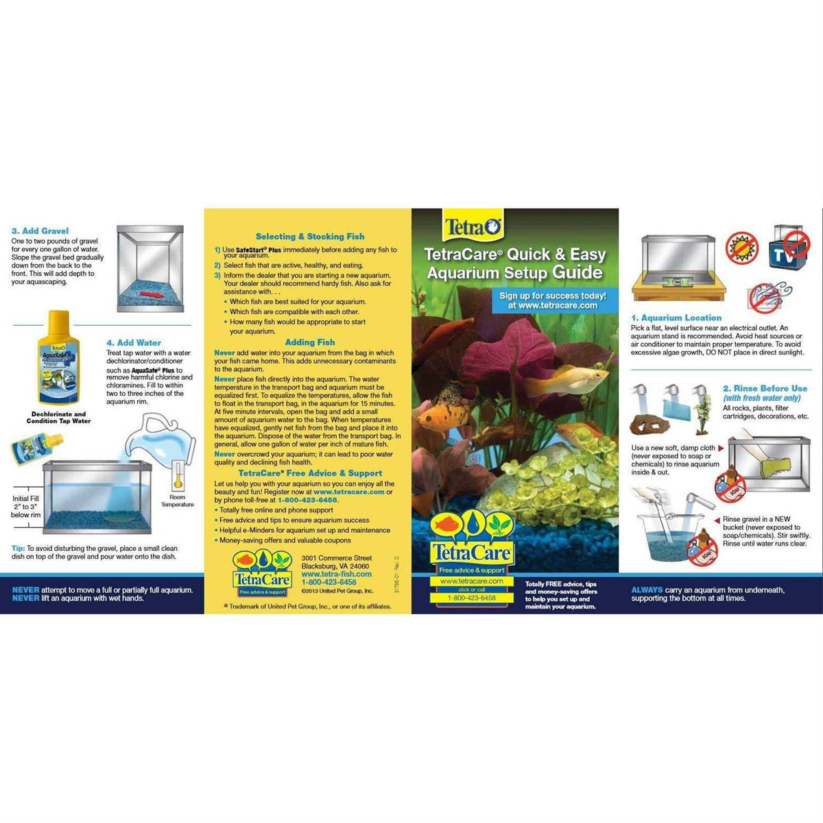 55-Gallon Aquarium with Net O62015