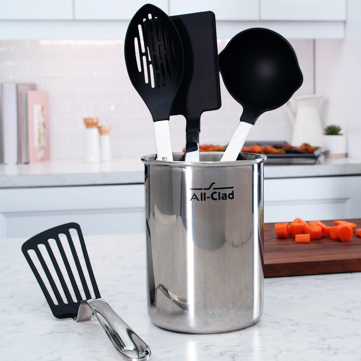 5 Piece Nonstick Stainless Steel Kitchen Tool Set J20661