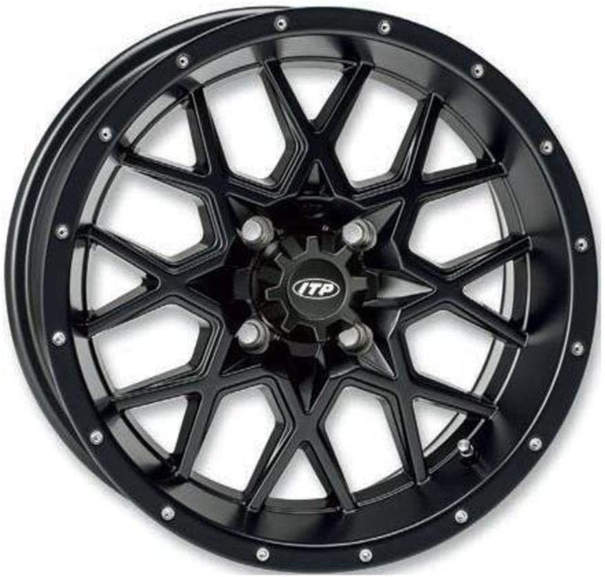Hurricane Wheel 14x7 4/110 Matte Black F32800