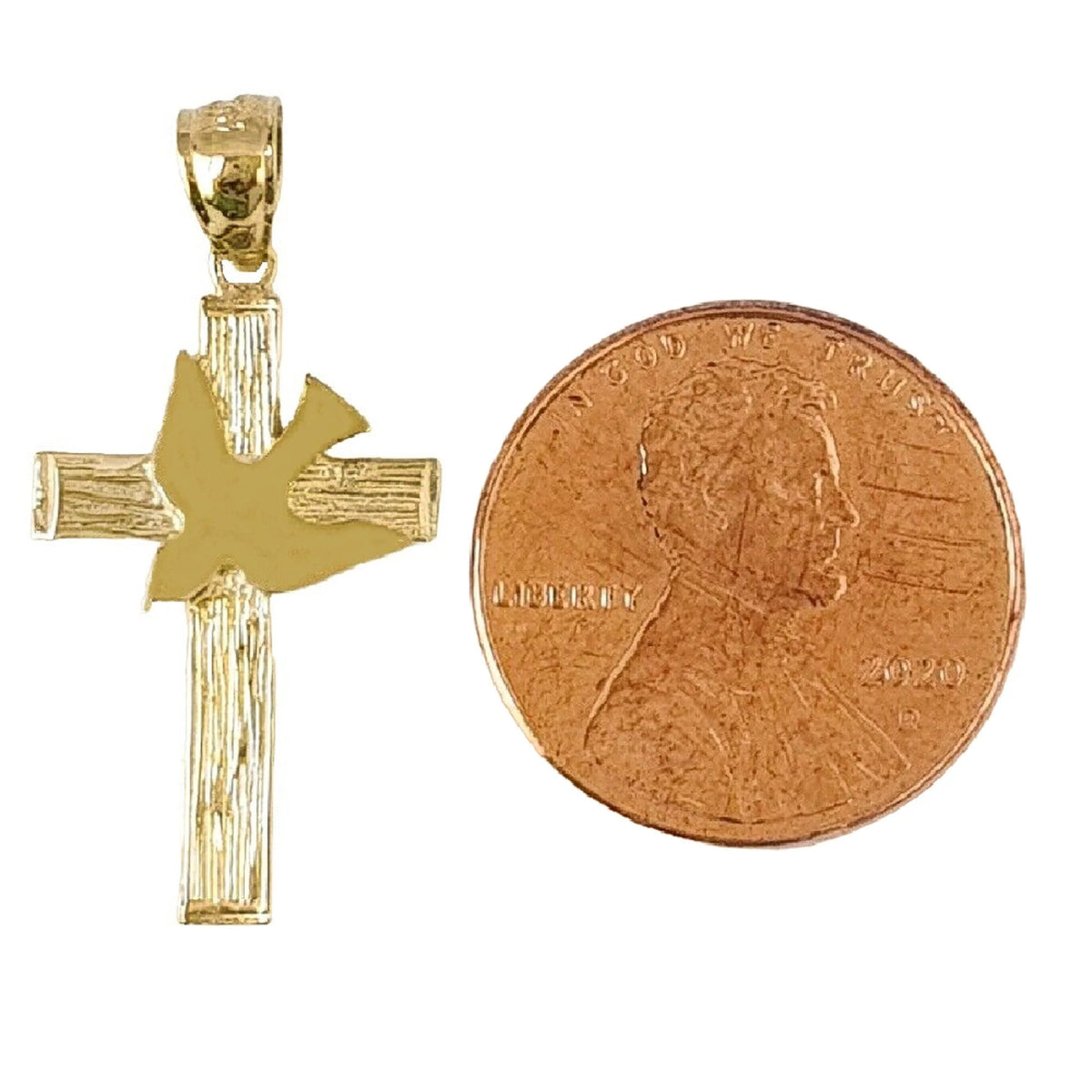 14K Yellow Gold Cross Pendant X522654