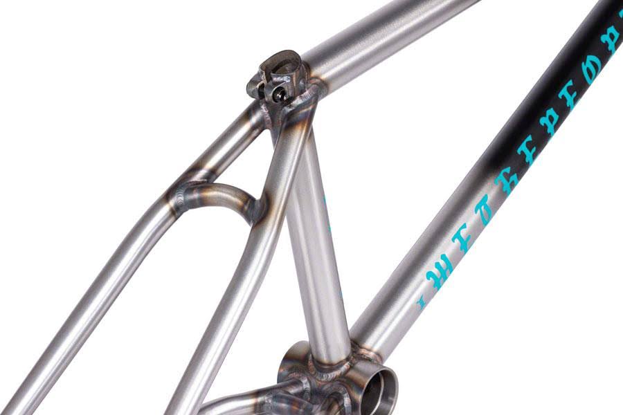 Matt Black/Raw Fade BMX Frame D174061