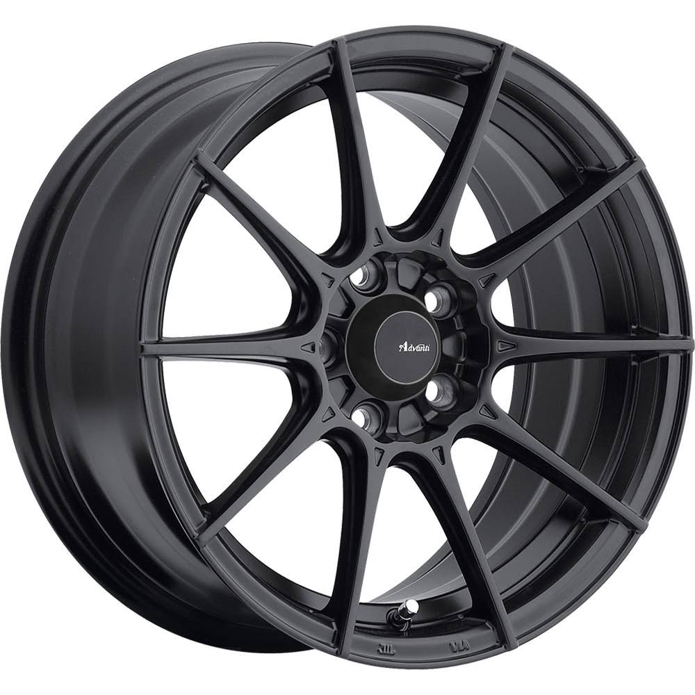 Matte Black 17x8 5x120 Wheel Rim P170