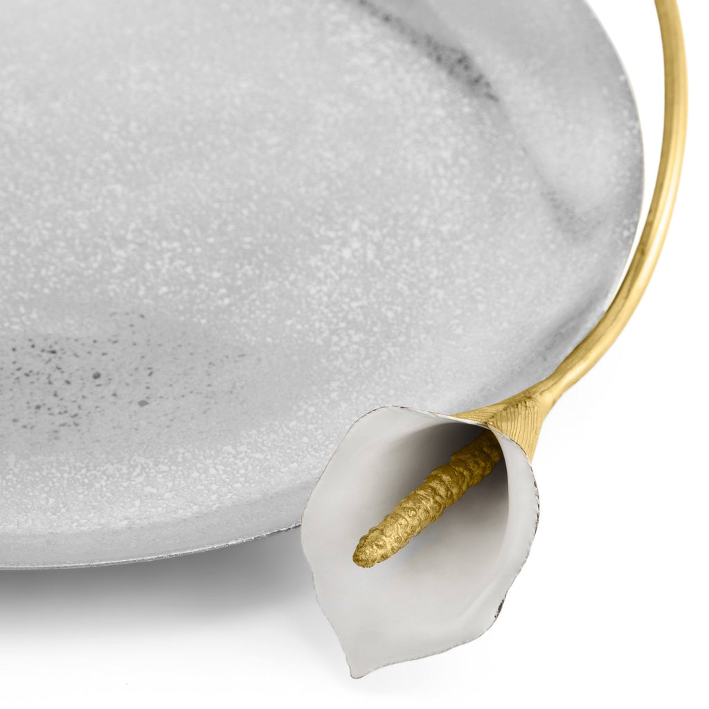 Calla Lily Round Plate O494