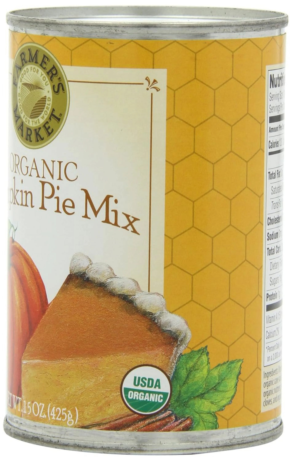 Organic Canned Pumpkin Pie Mix 15-Ounce Cans Pack Of 12 X881