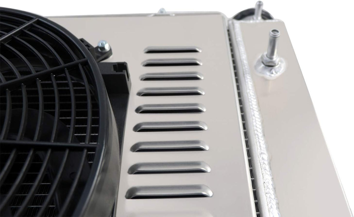 3 Row All Aluminum Radiator with Shroud Fan S1194