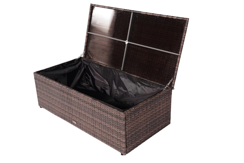 6-Piece Wicker Outdoor Sofa Set with Cushions A56573