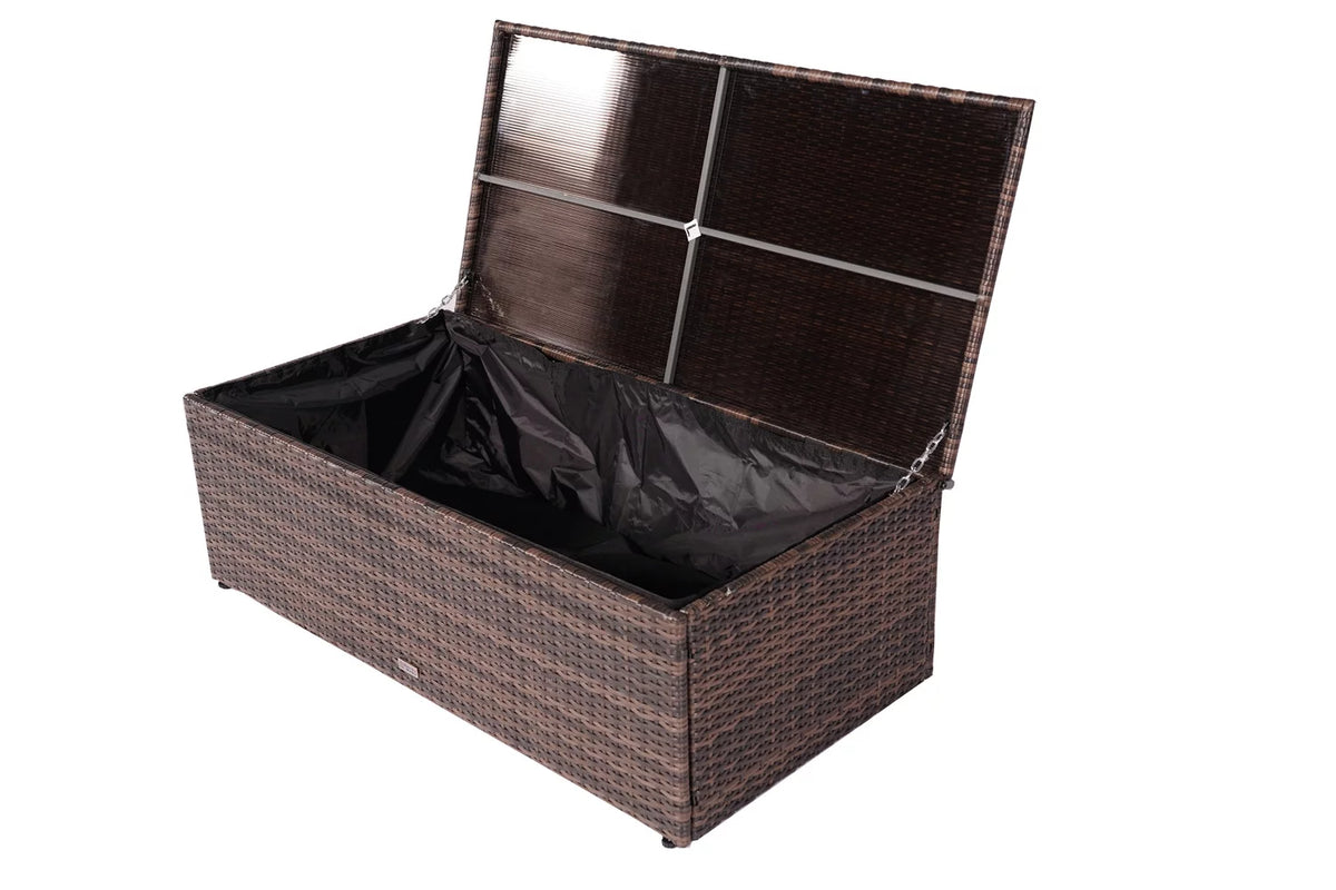 6-Piece Wicker Outdoor Sofa Set with Cushions A56573