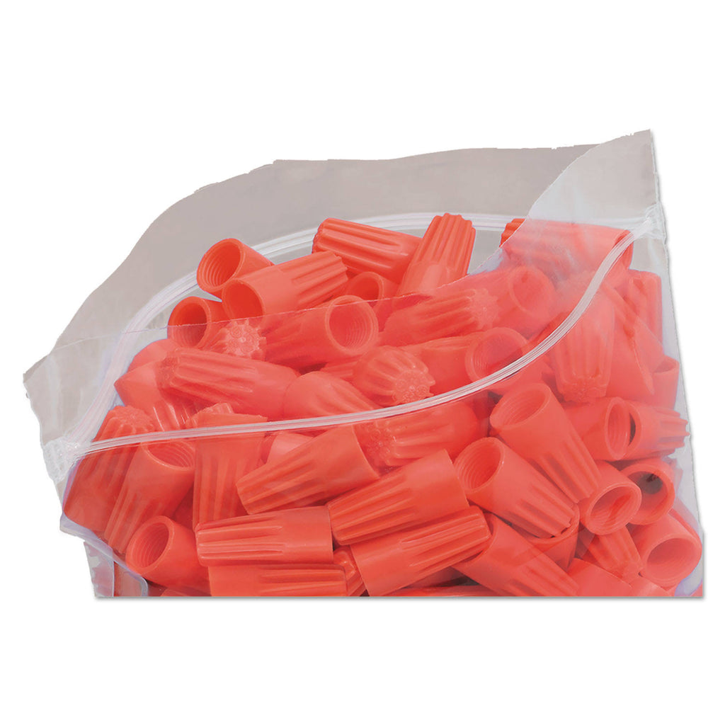 Clear 6 x 6 Zipper Seal Closure Bags, 1000/Carton K409