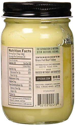 Beef Tallow 11 Ounce (Pack of 2) H6456