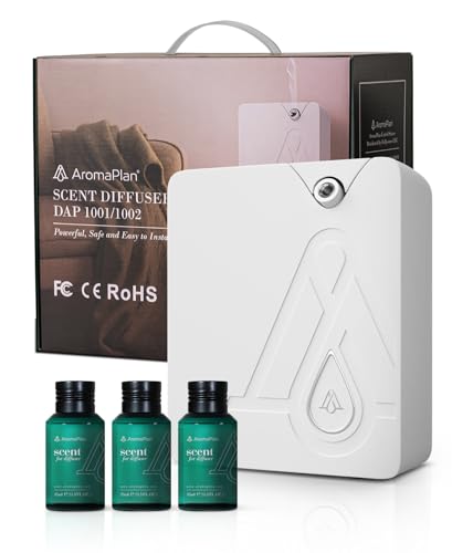White Bluetooth Smart Scent Air Machine with 3 Fragrances L6354