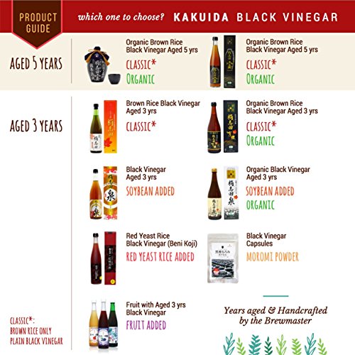 Drinking Vinegar Plum with Aged Black Vinegar 16.9 Fl Oz U49156