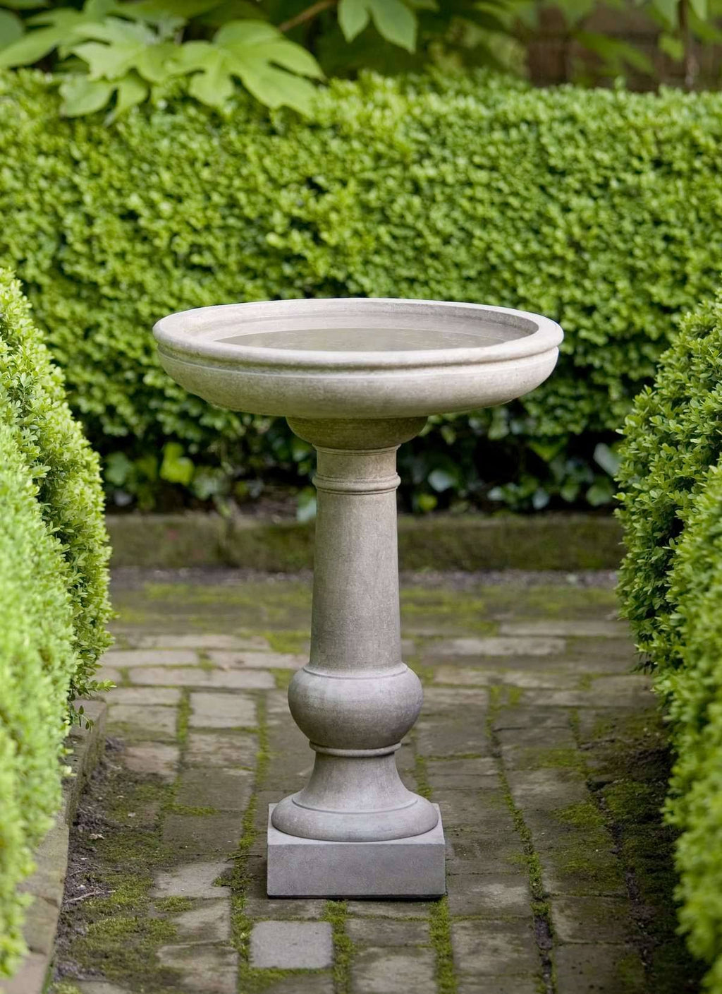 Natural Tea Table Birdbath D29209