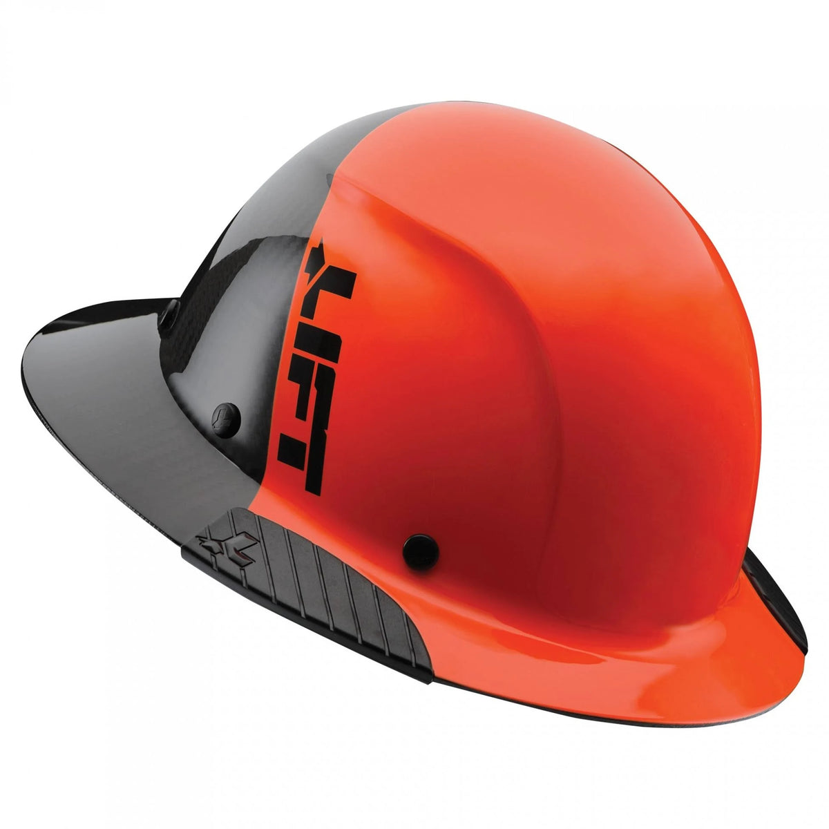 Orange Carbon Fiber Safety Helmet W88476